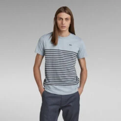 G-Star Raw Placed Stripe Graphic T-Shirt