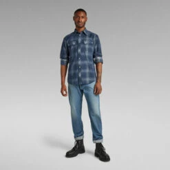 G-Star Raw Plaid Slim Shirt -G-Star Raw Store g star raw plaid slim shirt multi color 9
