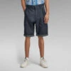 G-Star Raw Pleated Relaxed Chino Shorts -G-Star Raw Store g star raw pleated relaxed chino shorts dark blue