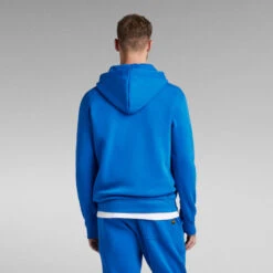 G-Star Raw Premium Core Hooded Zip Sweater -G-Star Raw Store g star raw premium core hooded zip sweater dark blue 2