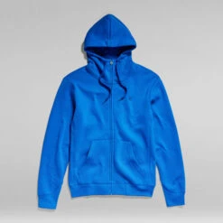 G-Star Raw Premium Core Hooded Zip Sweater -G-Star Raw Store g star raw premium core hooded zip sweater dark blue 3