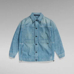 G-Star Raw Premium US Navy Shanorak -G-Star Raw Store g star raw premium us navy shanorak medium blue 3