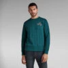 G-Star Raw Quilted Sweater -G-Star Raw Store g star raw quilted sweater green