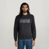G-Star Raw Raw Dot Box Graphic Sweater -G-Star Raw Store g star raw raw dot box graphic sweater black