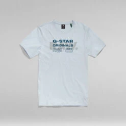 G-Star Raw RAW Originals Slim T-Shirt -G-Star Raw Store g star raw raw originals slim t shirt light blue 3