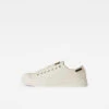 G-Star Raw Rovulc II Tonal Sneakers -G-Star Raw Store g star raw rovulc ii tonal sneakers white side view
