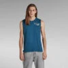 G-Star Raw Sobiru Back Graphic Tank Top -G-Star Raw Store g star raw sobiru back graphic tank top medium blue