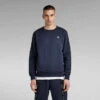 G-Star Raw Sport A Tape Crew Sweater -G-Star Raw Store g star raw sport a tape crew sweater dark blue