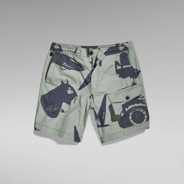 G-Star Raw Sport Trainer Shorts Allover 6 G-Star Raw Sport Trainer Shorts Allover - Image 4