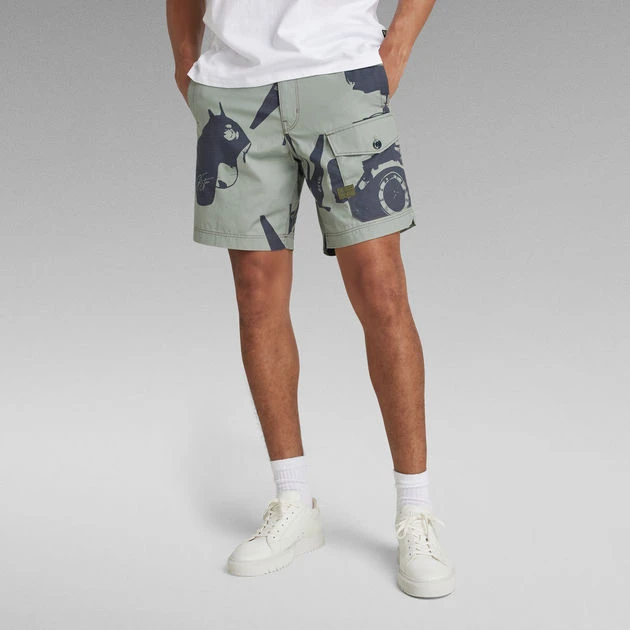 G-Star Raw Sport Trainer Shorts Allover 3 G-Star Raw Sport Trainer Shorts Allover