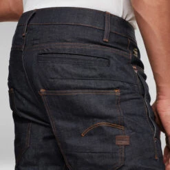 G-Star Raw Staq 3D Straight Tapered Jeans -G-Star Raw Store g star raw staq 3d straight tapered jeans dark blue 2