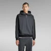 G-Star Raw Tape Color Block Loose Half Zip Hoodie -G-Star Raw Store g star raw tape color block loose half zip hoodie multi color