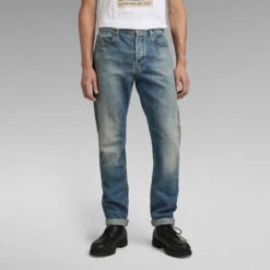 G-Star Raw Triple A Regular Straight Selvedge Jeans