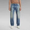 G-Star Raw Type 49 Relaxed Straight Selvedge Jeans -G-Star Raw Store g star raw type 49 relaxed straight selvedge jeans medium blue