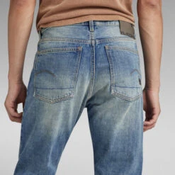 G-Star Raw Type 49 Relaxed Straight Selvedge Jeans 8 G-Star Raw Type 49 Relaxed Straight Selvedge Jeans -G-Star Raw Store g star raw type 49 relaxed straight selvedge jeans medium blue 2