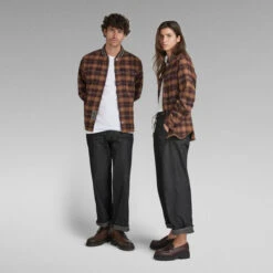 G-Star Raw Unisex Bomber Collar Overshirt -G-Star Raw Store g star raw unisex bomber collar overshirt multi color 5