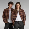 G-Star Raw Unisex Bomber Collar Overshirt -G-Star Raw Store g star raw unisex bomber collar overshirt multi color 6