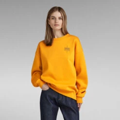 G-Star Raw Unisex Core Loose Sweater 9 G-Star Raw Unisex Core Loose Sweater -G-Star Raw Store g star raw unisex core loose sweater yellow 2