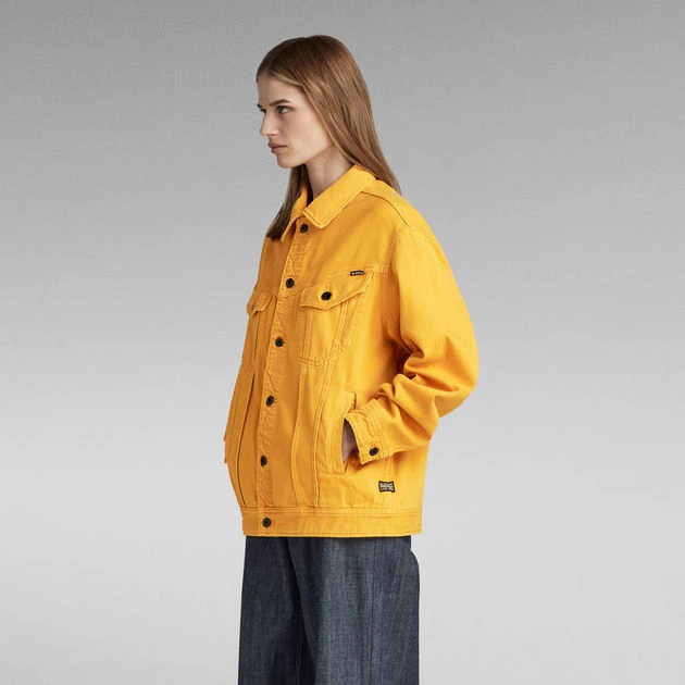 G-Star Raw Unisex Oversized Western Jacket Evergreen 4 G-Star Raw Unisex Oversized Western Jacket Evergreen - Image 2