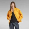 G-Star Raw Unisex Oversized Western Jacket Evergreen -G-Star Raw Store g star raw unisex oversized western jacket evergreen yellow 6