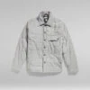 G-Star Raw Unisex Postino Quilted Overshirt -G-Star Raw Store g star raw unisex postino quilted overshirt grey