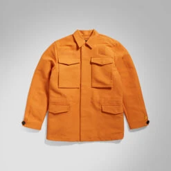 G-Star Raw Unisex Premium E Core Field Jacket -G-Star Raw Store g star raw unisex premium e core field jacket orange 3