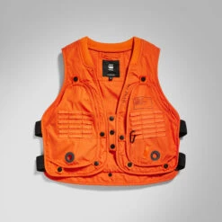 G-Star Raw Unisex Premium E Vest -G-Star Raw Store g star raw unisex premium e vest orange 3