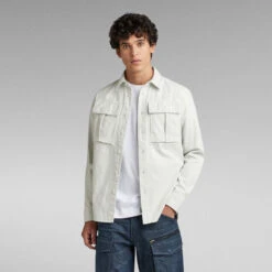 G-Star Raw Unisex Submarine Regular Shirt -G-Star Raw Store g star raw unisex submarine regular shirt grey 3