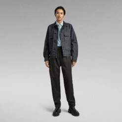 G-Star Raw Unisex Utility Flap Pocket Jacket -G-Star Raw Store g star raw unisex utility flap pocket jacket dark blue 10