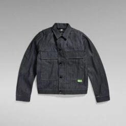 G-Star Raw Unisex Utility Flap Pocket Jacket -G-Star Raw Store g star raw unisex utility flap pocket jacket dark blue 3