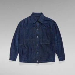 G-Star Raw US Navy Unisex Shanorak -G-Star Raw Store g star raw us navy unisex shanorak dark blue 3