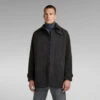 G-Star Raw Utility Padded Trench -G-Star Raw Store g star raw utility padded trench black
