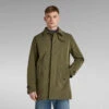 G-Star Raw Utility Padded Trench -G-Star Raw Store g star raw utility padded trench green