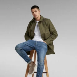 G-Star Raw Utility Trench -G-Star Raw Store g star raw utility trench green 4