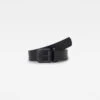 G-Star Raw Zed Belt -G-Star Raw Store g star raw zed belt black front flat