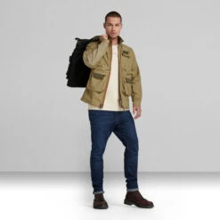 G-Star Raw Zip Pocket Bomber -G-Star Raw Store g star raw zip pocket bomber green 9