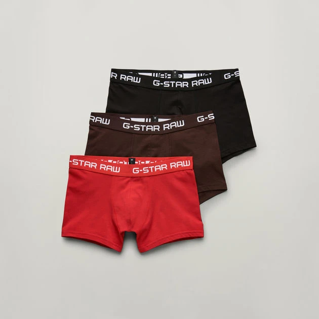 G-Star Raw Store 55 G-Star Raw Store -G-Star Raw Store g star raw classic trunk color 3 pack red